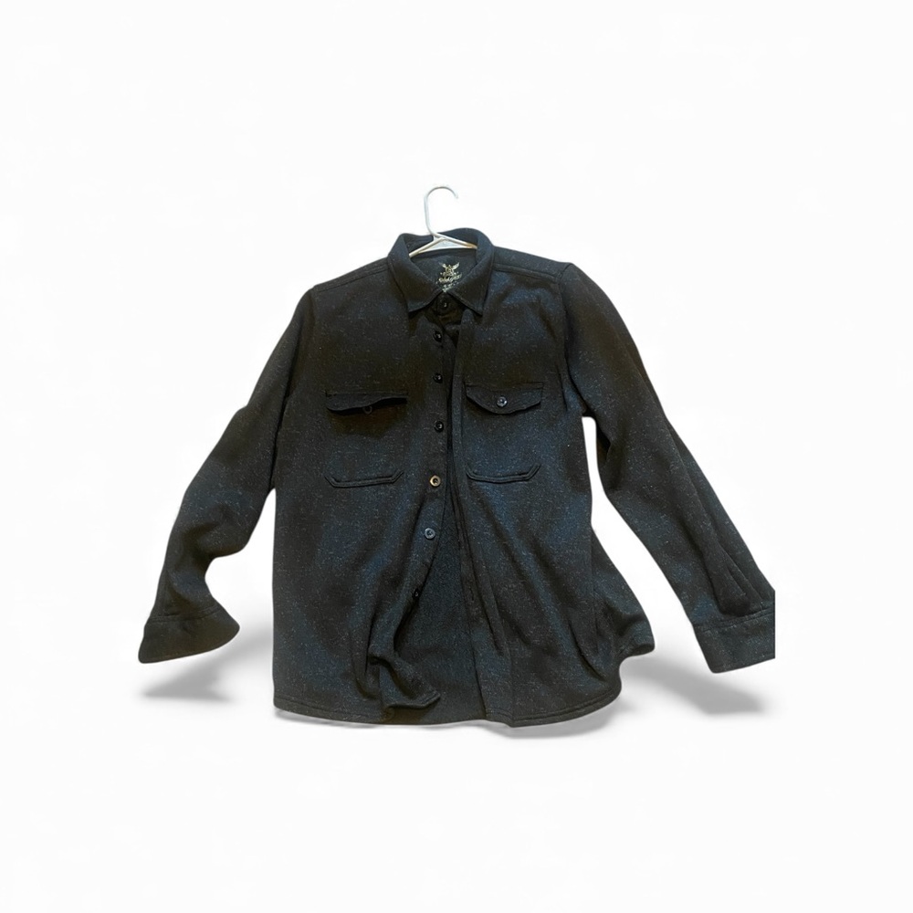 Faded Glory Black/grey Jacket men’s button up